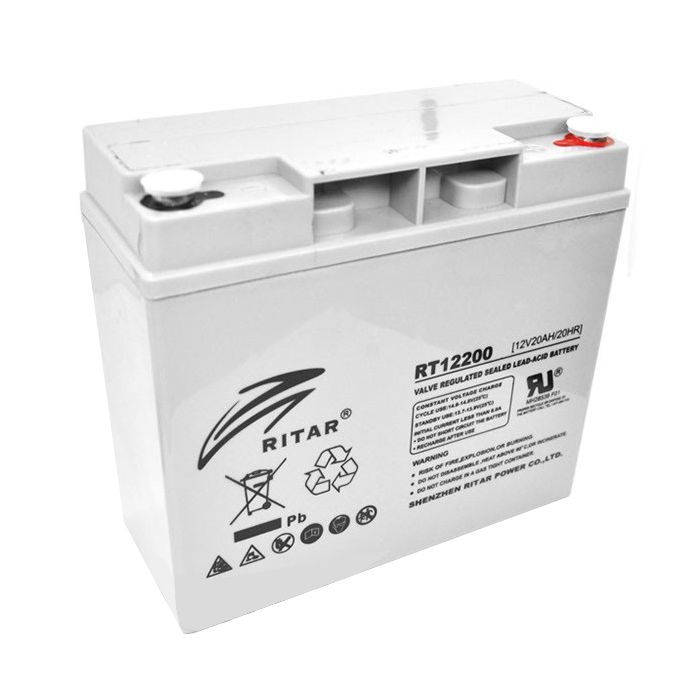 Батарея к ИБП Ritar AGM RT12200, 12V-20Ah Фото