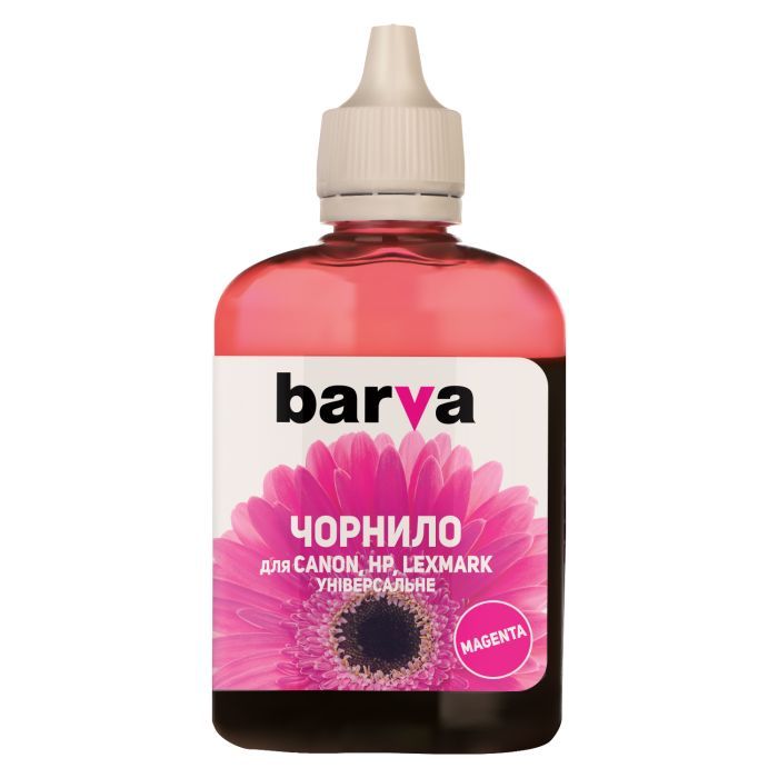 Чернила Barva CANON/HP/Lexmark Universal №4 MAGENTA 90г Фото