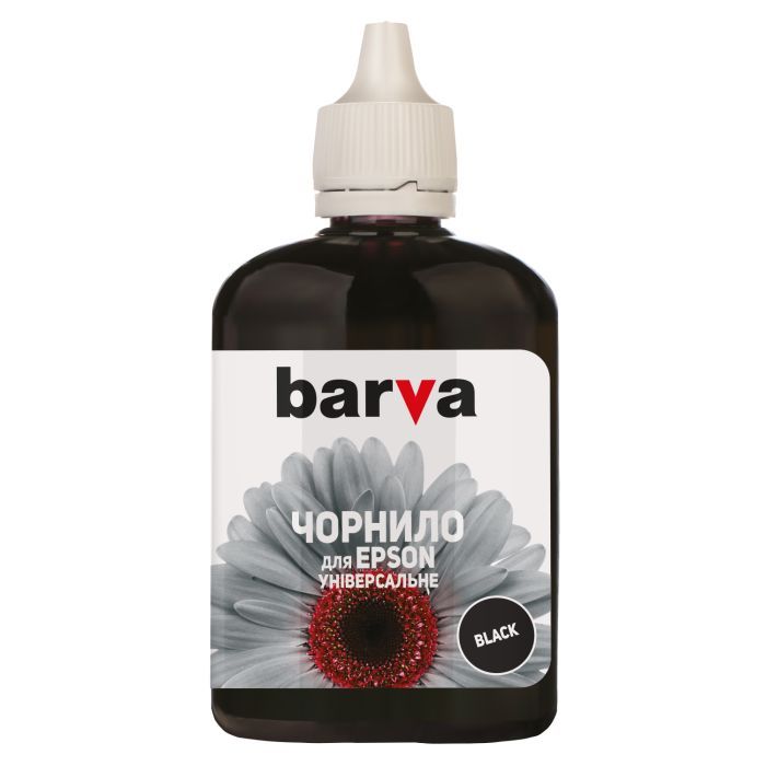 Чернила Barva Epson universal 1, water-soluble, 90г BLACK Фото