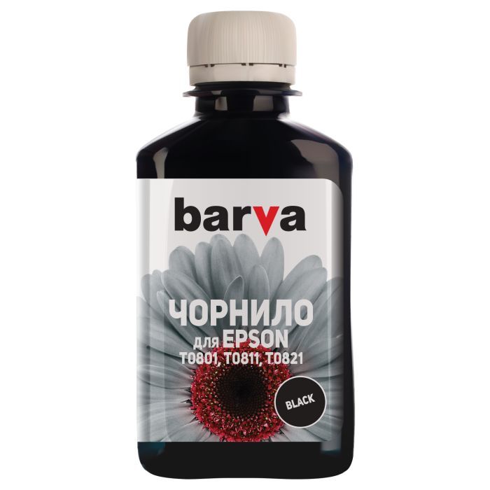 Чернила Barva EPSON T0811 BLACK 180г Фото