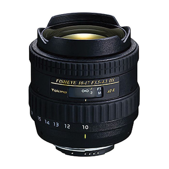 Объектив Tokina AT-X DX 10-17mm f/3.5-4.5 Fisheye (Nikon) Фото
