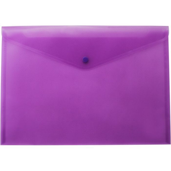 Папка - конверт Buromax А4, with a button, violet Фото