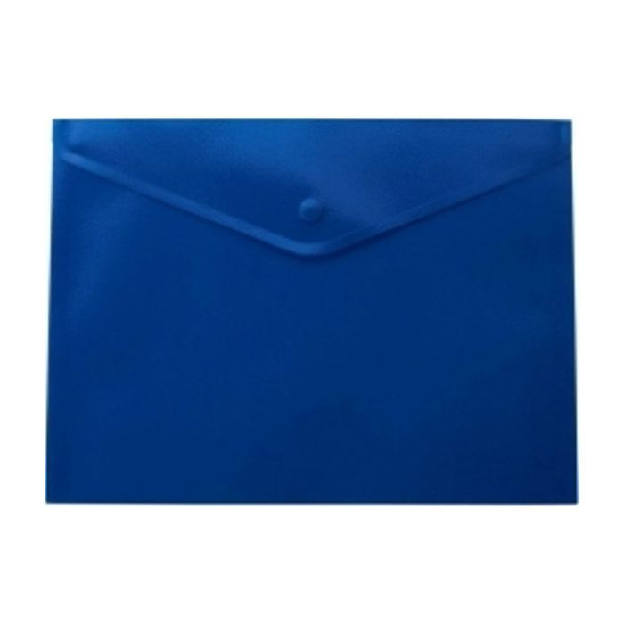 Папка - конверт Buromax А5, with a button, blue Фото