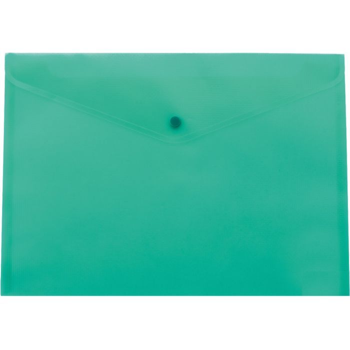 Папка - конверт Buromax А5, with a button, turquoise Фото