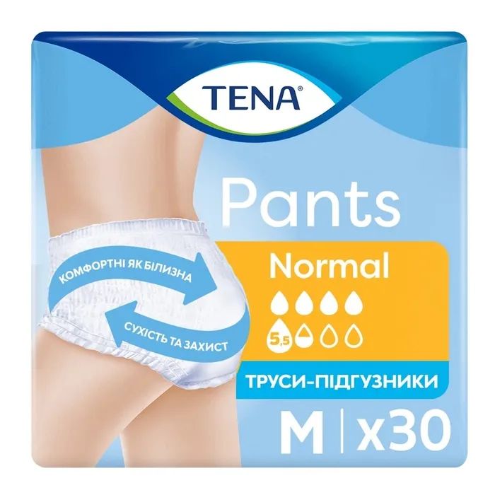 Подгузники для взрослых Tena Pants Normal Medium 30 шт Фото