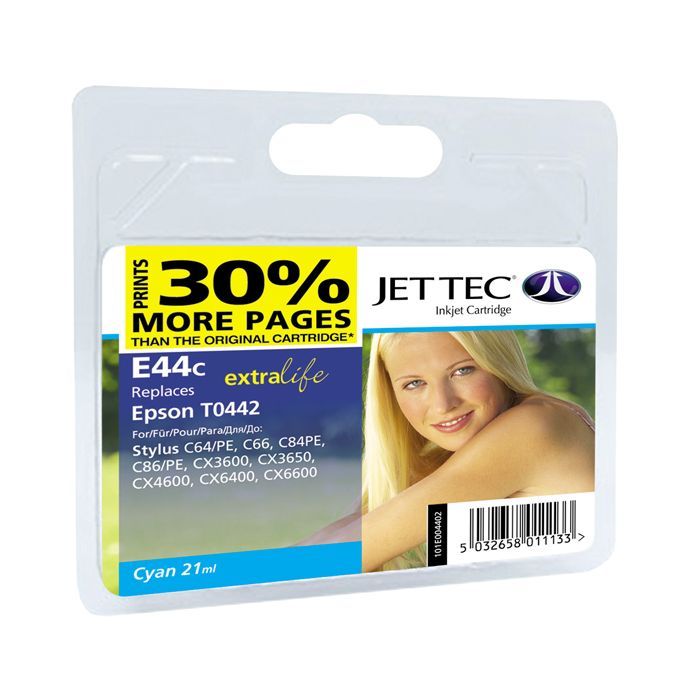 Картридж Jet Tec Epson Stylus C64/C84 Cyan Фото