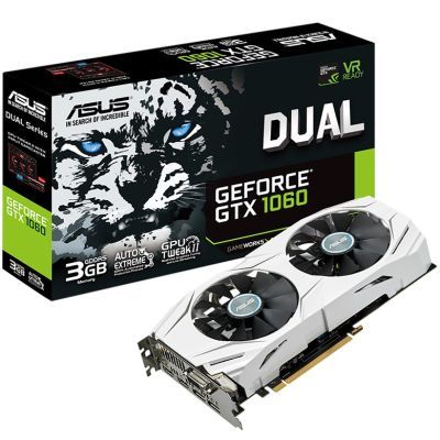 Видеокарта ASUS GeForce GTX1060 3072Mb DUAL Фото