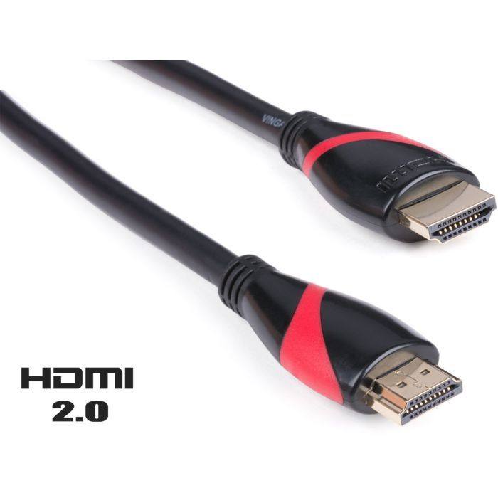 Кабель мультимедийный Vinga HDMI M to HDMI M 3.0m Фото