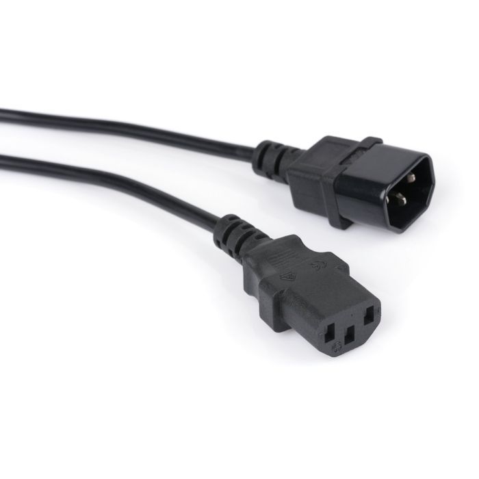 Кабель питания Vinga C13 to C14 1.8m Фото