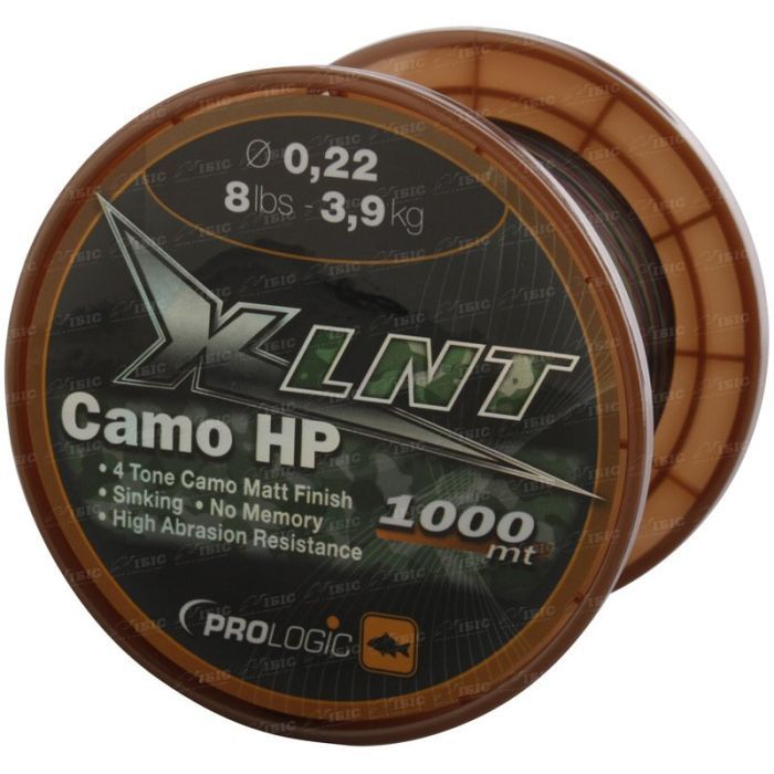 Леска Prologic XLNT HP 1000m 16lbs 7.4kg 0.33mm Camo Фото
