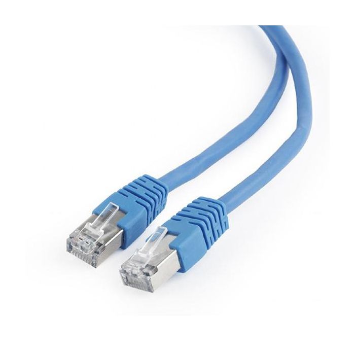 Патч-корд Cablexpert 0.5м FTP, Cat 6, синий Фото
