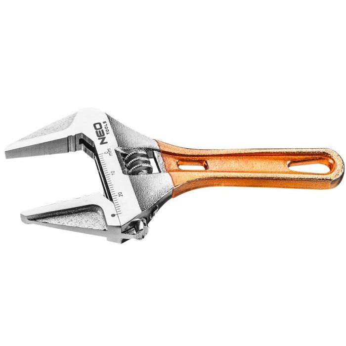 Ключ Neo Tools разводной, короткий кованный 118 мм Фото