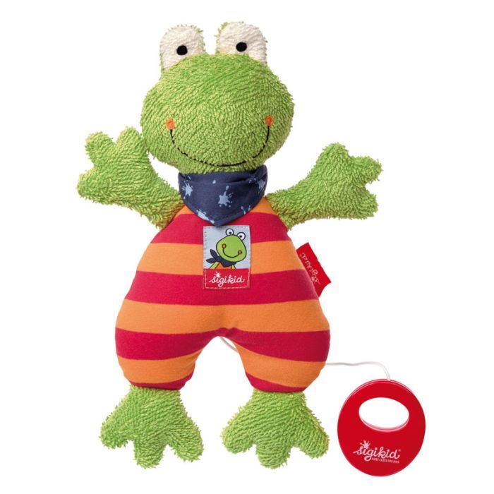 Мягкая игрушка Sigikid Лягушка 27 см Фото