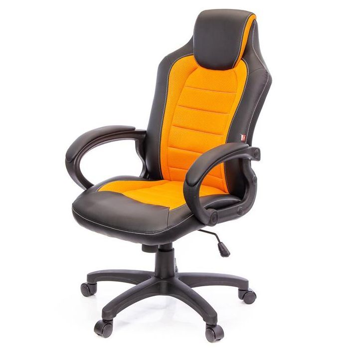 Кресло игровое Аклас Астон W PL TILT Помаранчеве Фото