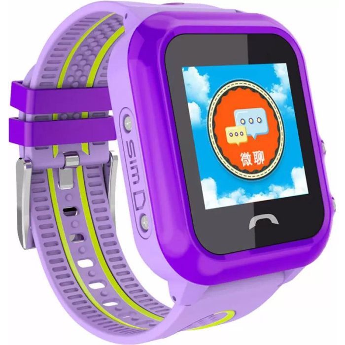 Смарт-часы UWatch DF27 Kid waterproof smart watch Purple Фото