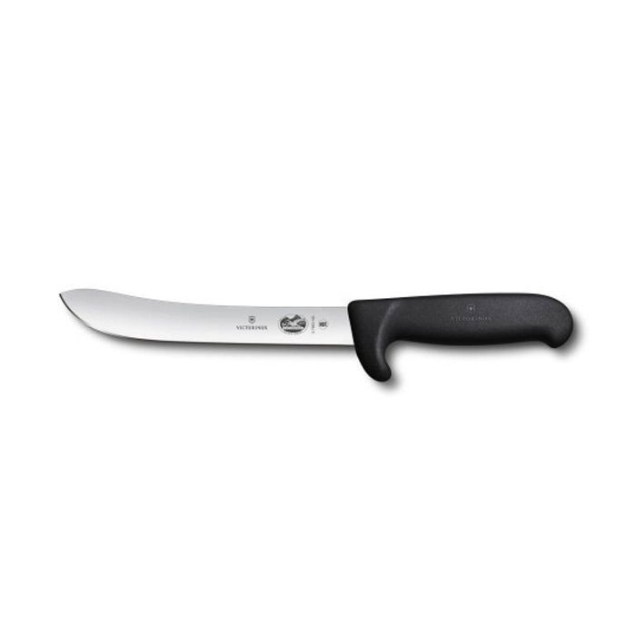 Кухонный нож Victorinox Fibrox разделочный 18 см, черный Фото