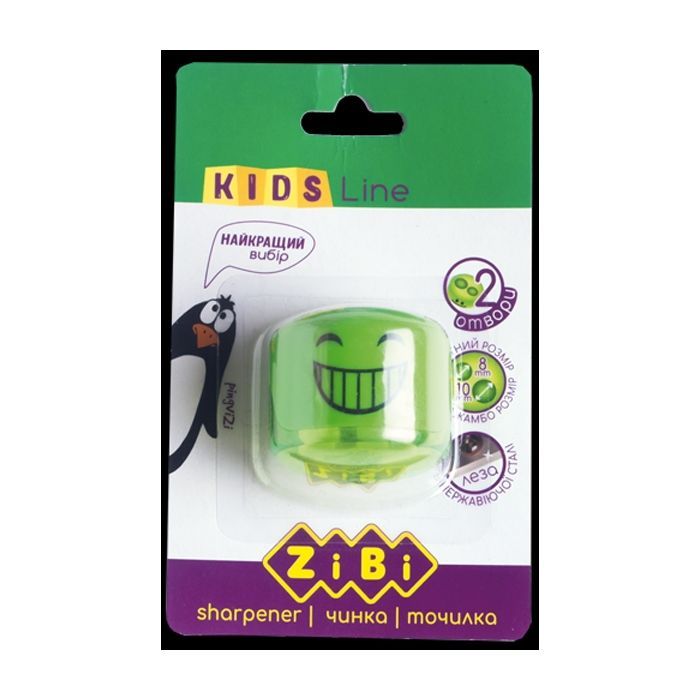 Точилка ZiBi SMILE, with a container, 2отв. Фото