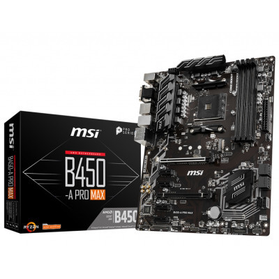 Материнская плата MSI B450-A PRO MAX Фото