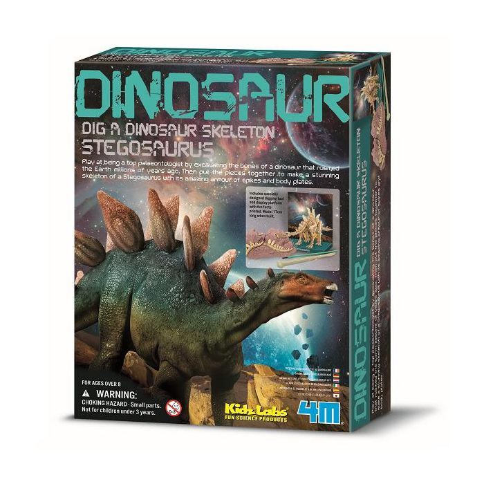 Набор для экспериментов 4М Скелет стегозавра Фото