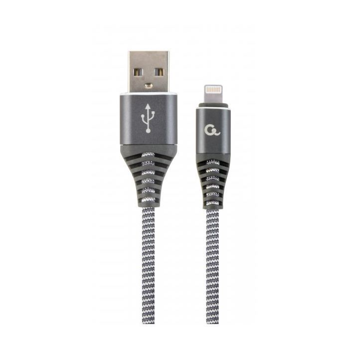 Дата кабель Cablexpert USB 2.0 AM to Lightning 2.0m Фото