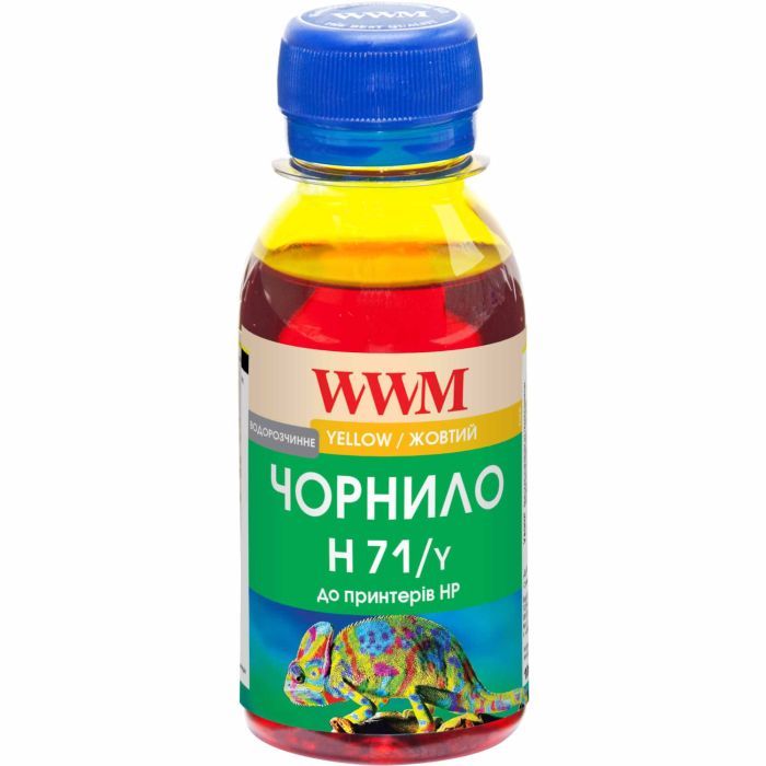 Чернила WWM HP №711 100г Yellow Фото