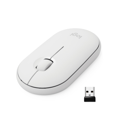 Мышка Logitech M350 Wireless White Фото