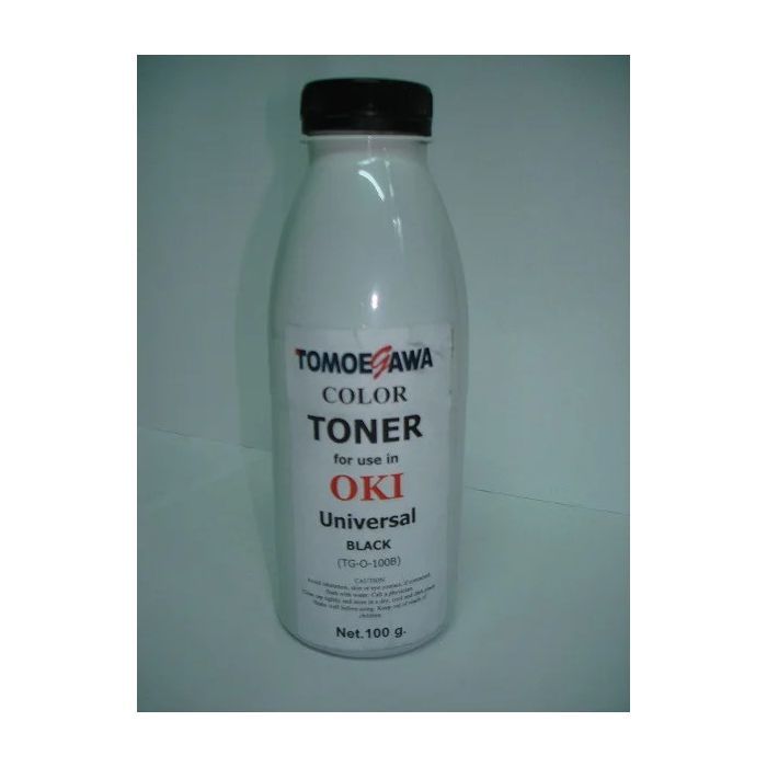 Тонер Tomoegawa OKI UNIVERSAL, 100г Black Фото