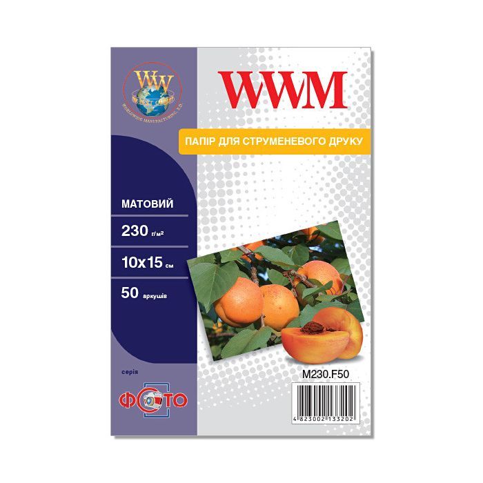 Фотобумага WWM 10x15 Фото