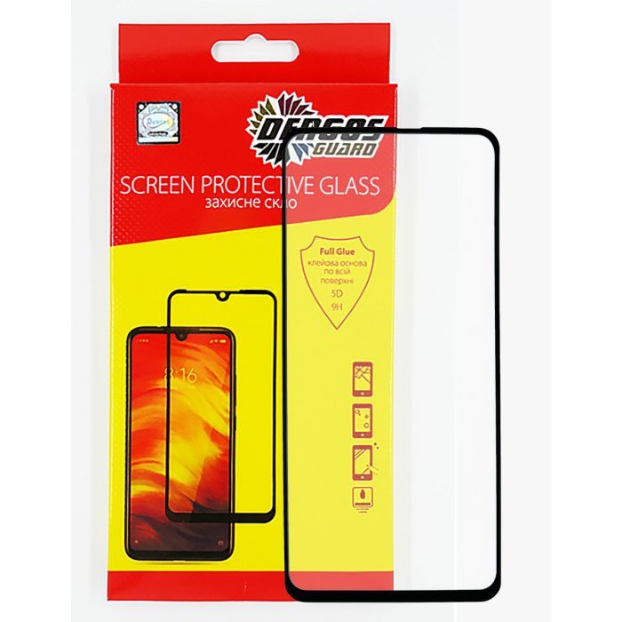 Стекло защитное Dengos Full Glue Samsung Galaxy A51 (black) Фото