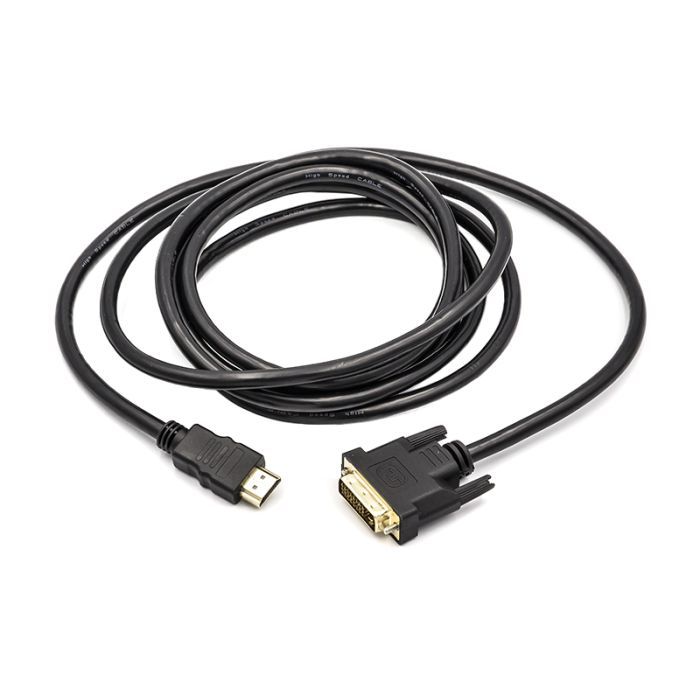 Кабель мультимедийный PowerPlant HDMI M to DVI M 3.0m Фото