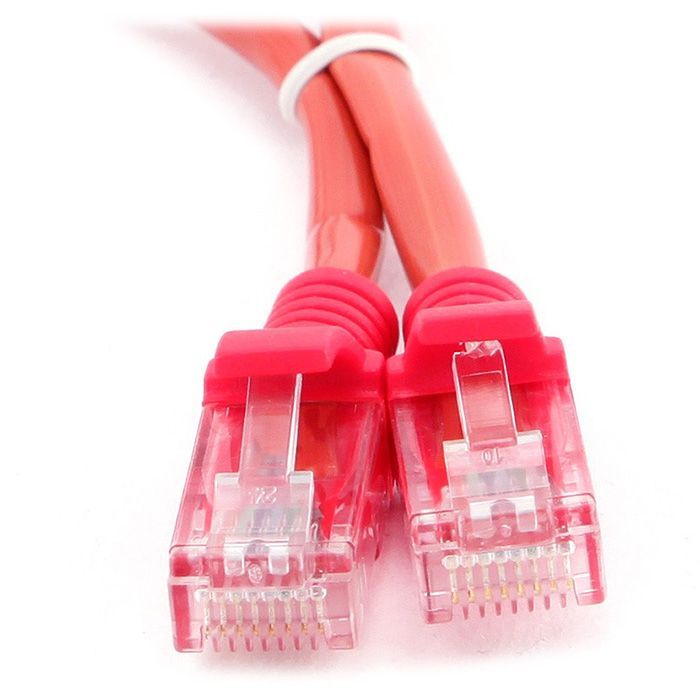 Патч-корд Molex 0.5м, UTP, cat.5e, LSZH, red Фото