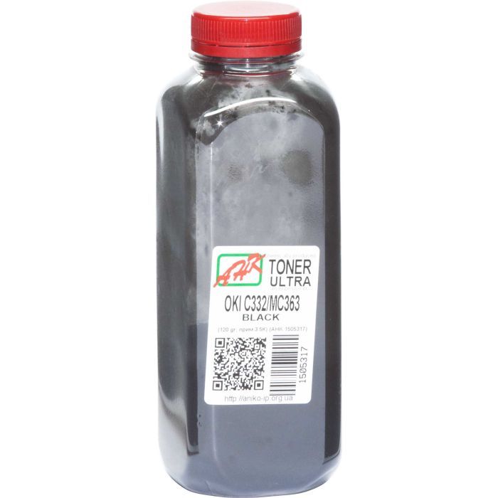 Тонер AHK OKI C332/MC363, 120г Black Фото