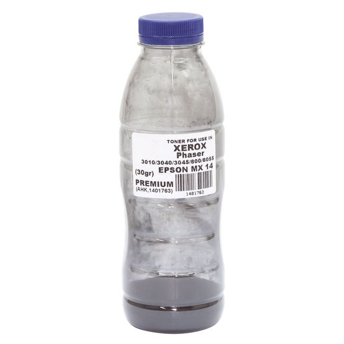 Тонер AHK Xerox Ph3010/3040/3045, 30г Black Premium Фото