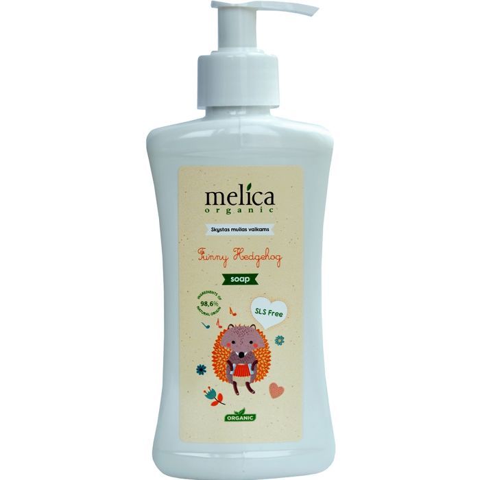 Детское мыло Melica Organic Рідке від Їжачка 300 мл Фото