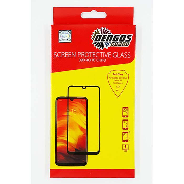 Стекло защитное Dengos Full Glue Huawei Y5P Фото