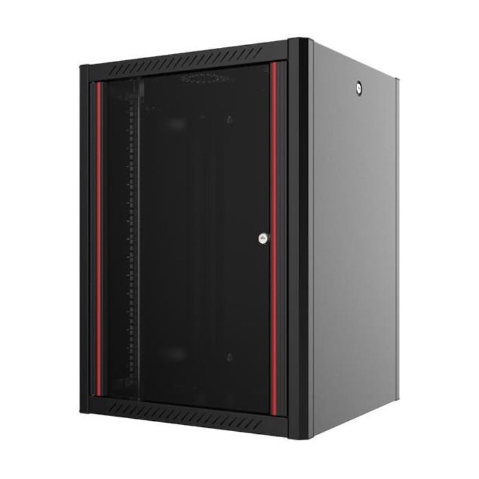 Шкаф настенный Mirsan WTN 19" 7U 600x450, RAL 9005 Фото