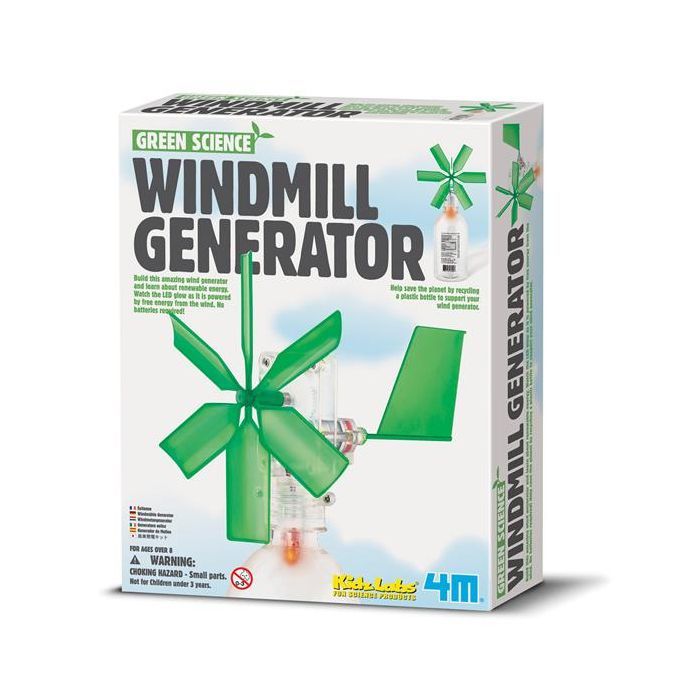 Набор для экспериментов 4М для досліджень Вітрогенератор Фото