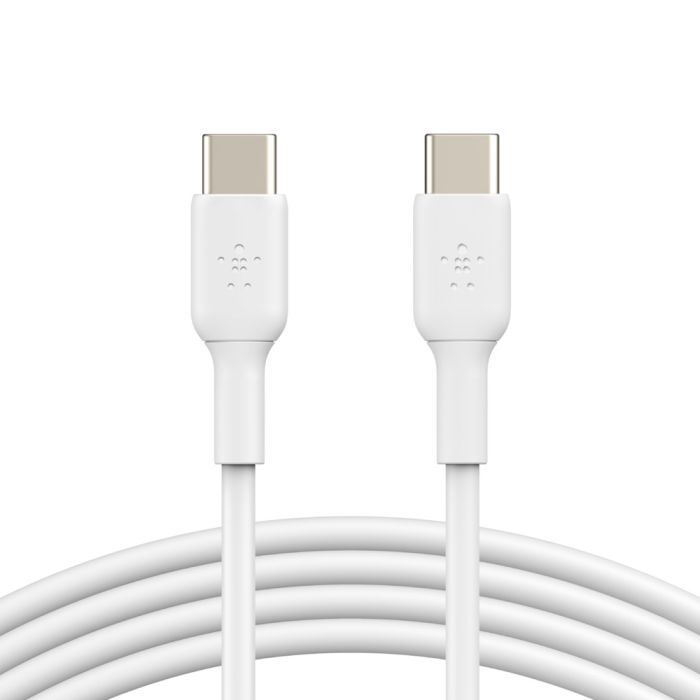 Дата кабель Belkin USB-C to USB-C 1.0m PVC white Фото