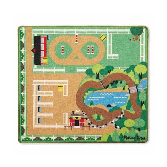 Детский коврик Melissa&Doug с лошадками Фото
