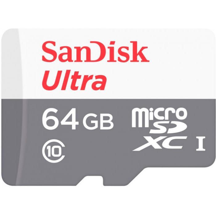 Карта памяти SanDisk 64GB microSD class 10 Ultra Light Фото