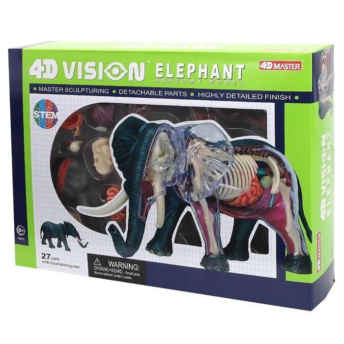 Пазл 4D Master Объемная анатомическая модель Слон Фото