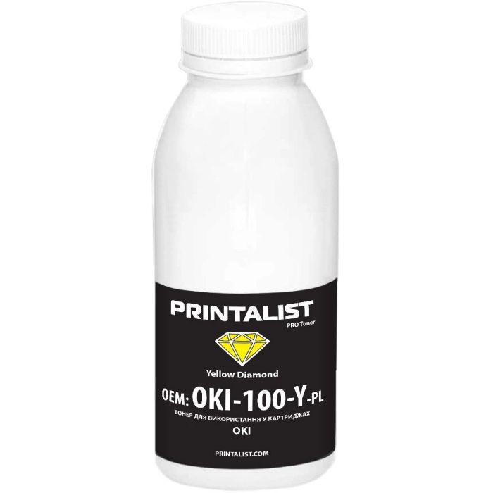 Тонер Printalist OKI Universal 100г Yellow Фото
