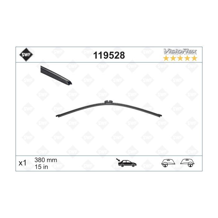 Щетка стеклоочистителя SWF 119528 Фото