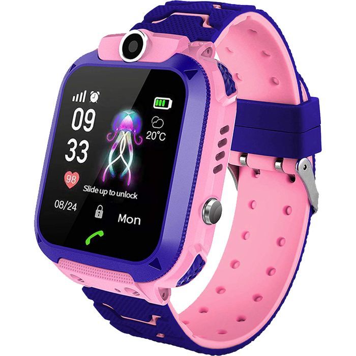 Смарт-часы GoGPS ME K16S Pink дитячі GPS годинник-телефон Фото
