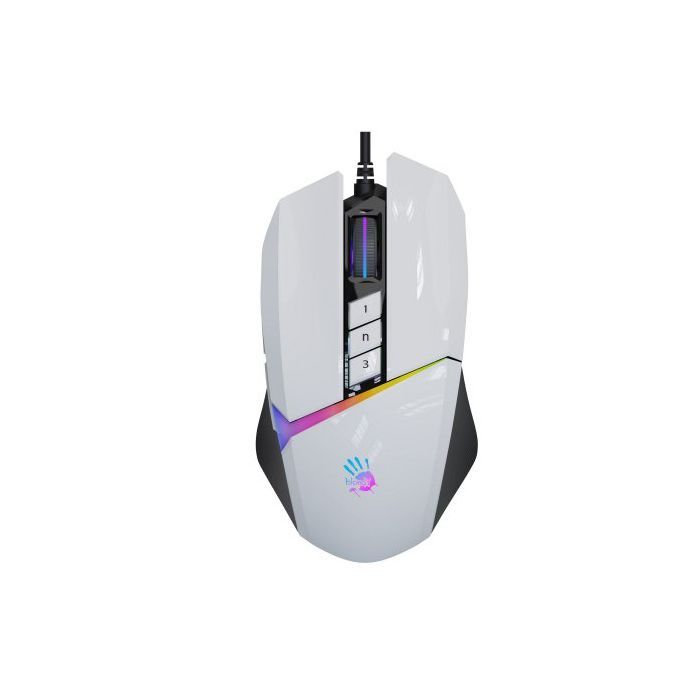 Мышка A4Tech Bloody W60 Max Panda White Фото