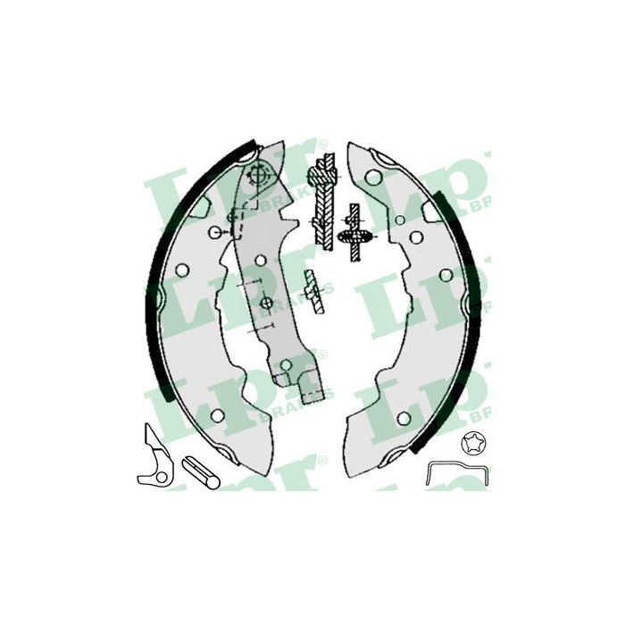 Тормозные колодки LPR 04471 Фото