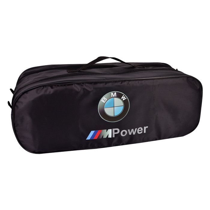 Сумка-органайзер Poputchik в багажник BMW M-Power чорна Фото