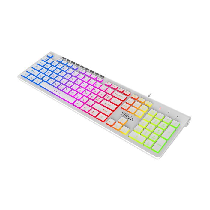 Клавиатура Vinga KB-460 White Фото