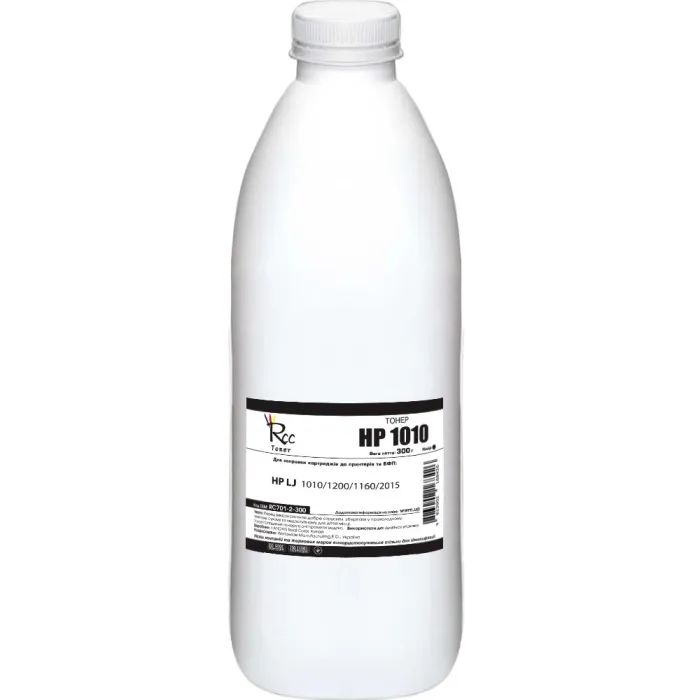Тонер RC HP LJ1010/1200/1160/2015, 300г Black Фото