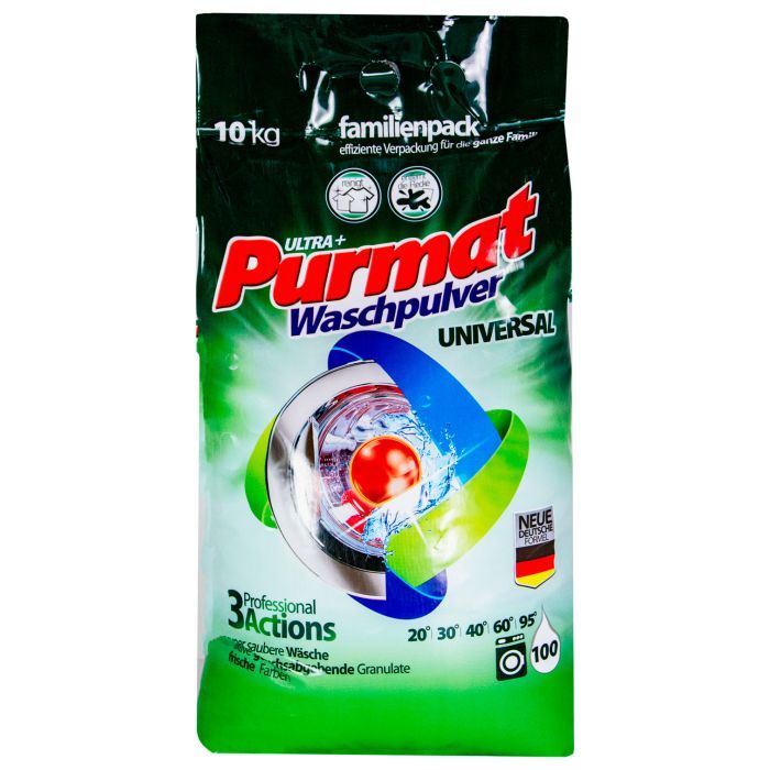 Стиральный порошок Purmat Universal 10 кг Фото